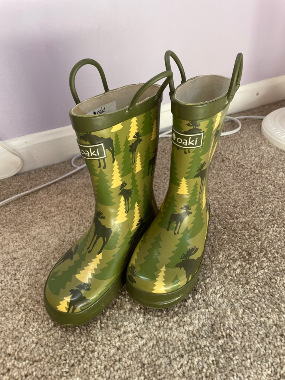 Moose Forest Rainboots
